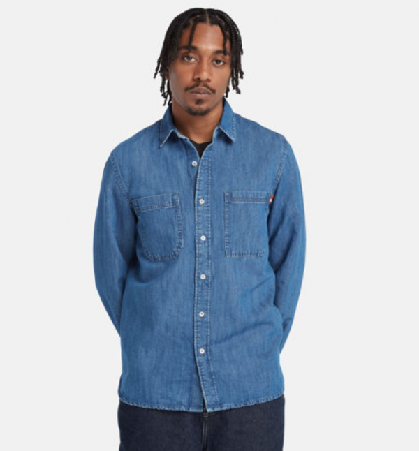 Denim dengan Aksen Tali Rami